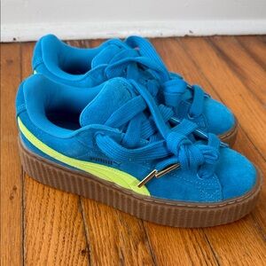 NWOT Fenty Puma Phatty Creeper Speed Blue 6.5